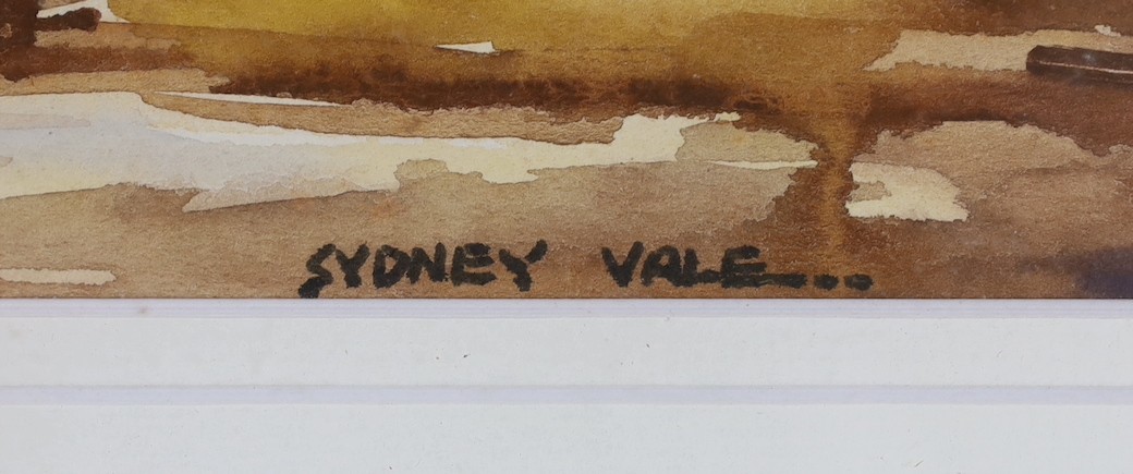 Sydney Vale (1916-1991), watercolour, Loch scene, signed, 33 x 48cm
